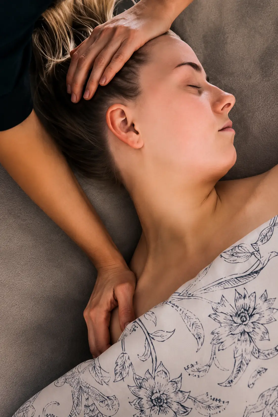 A calm facial massage at The Nurture Room